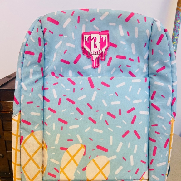 B101 Cotton Cotton Ice Cream Backpack - Picture 1 of 2